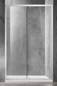 Dušo durys O6121 120 cm pilkos