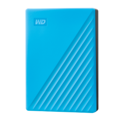 WD My Passport 4TB portable HDD USB3.0 USB2.0 compatible Blue Retail