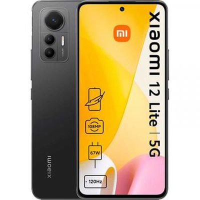 Xiaomi 12 Lite 5G 8/256GB juodas išmanusis telefonas