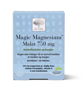 MAGIC MAGNESIUM MALATE, 60 tablečių