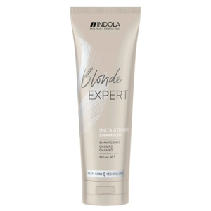 Indola Blonde Expert Insta Strong Shampoo Atskuriamasis šampūnas šviesiaplaukėms, 250ml