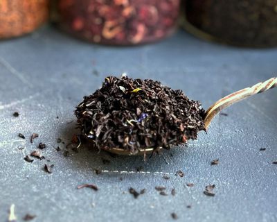 Ekologiška juodoji arbata Blue Earl Grey - 50 g