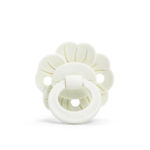 Elodie Details silikoninis čiulptukas Binky Bloom - Vanilla White