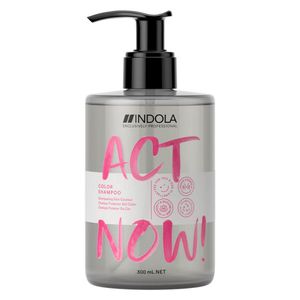 Indola Act Now Color Shampoo Šampūnas dažytiems plaukams, 300ml