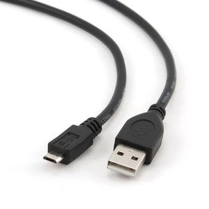 GEMBIRD CCP-MUSB2-AMBM-10micro USB cable 2.0 AM-MBM5P black 3m