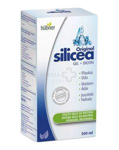 Maisto papildas SILICEA Original gel + Biotin 500ml