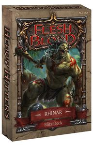 Flesh & Blood TCG - Heavy Hitters Blitz Deck - Rhinar
