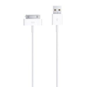 Apple Dock Connector to USB Cable Apple 30-pin - USB2.0 USB A, Apple 30-p, White