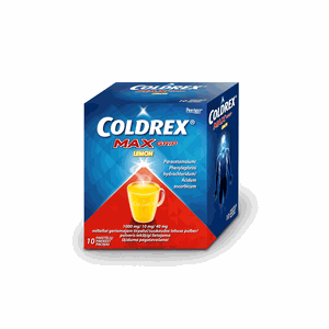 Coldrex Maxgrip Lemon 1000 mg/10 mg/40 mg milteliai geriamajam tirpalui N10