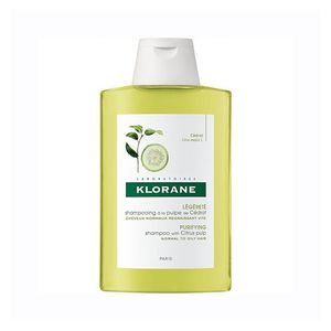 KLORANE šampūnas normaliems - riebiems plaukams su citrusų ekstraktu Citrus 200 ml