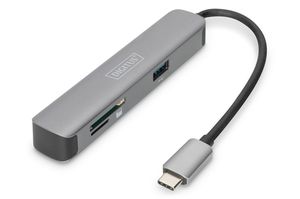 Jungčių stotelė Digitus USB-C Dock DA-70891 USB 3.0 Type-C