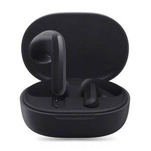 Redmi Buds 4 Lite juodos itin lengvos (3.92 g) į ausis įstatomos bevielės ausinės | Bluetooth v5.3 | Iki 20 val. baterijos veikimo laikas su dėklu | IP54 vandens atsparumas