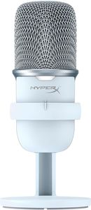 HyperX SoloCast – USB Condenser Gaming Microphone (White)