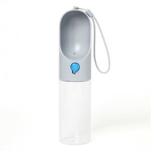 PetKit Eversweet Travel One-touch Pet Bottle 0.4 L, Grey - kelioninė gertuvė augintiniui