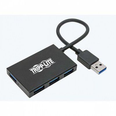 4-Port Slim Portable USB-A Hub - USB 3.2 Gen 1, Aluminum Housing U360-004-4A-AL