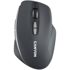 Canyon MW-21 Dark gray Wireless Optical Mouse with “Blue LED” sensor with 7 buttons, DPI 800/1200/1600, Battery: AAAx2, 72x117x41mm 750 g