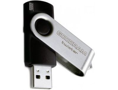 GOODRAM memory USB UTS2 8GB USB 2.0 Black