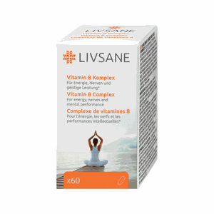 Livsane vitaminų B komplekso tabletės N60