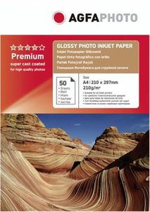 Agfaphoto photo paper A4 Photo Glossy 210g 50 sheets