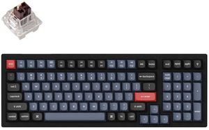 Keychron K4 Pro mechanical 96% keyboard (ANSI, wireless, RGB, Hot-swap, Gateron Brown)