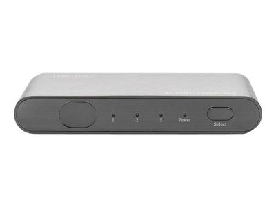 Komutatorius Digitus DIGITUS 4K HDMI switch DS-45316 - video/audio switch - 3 ports