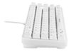 DELTACO GAM-158-W-US 60% wired (white) membrane keyboard | US