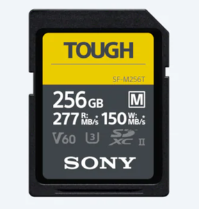 Atminties kortelė Sony Tough Memory Card UHS-II 256 GB, MicroSDXC, Flash memory class 10