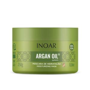 Inoar Argan Oil Mask Sausų-pažeistų plaukų kaukė, 250 g