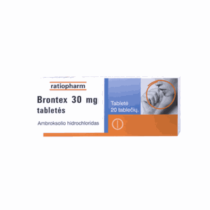 Brontex 30 mg tabletės N20