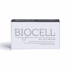 Biocell Platinum minkštos kapsulės N40