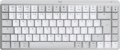 Logitech MX Mini For Mac Wireless Mechanical Keyboard (Tactile Quiet Switches)