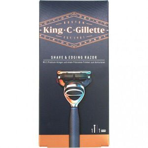 Gillette King C Shave &amp; Edging Razor Skustuvas, 1vnt