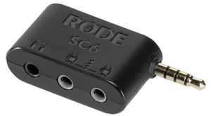 Rode SC6 adapter 2xTRRS + Headphone Out