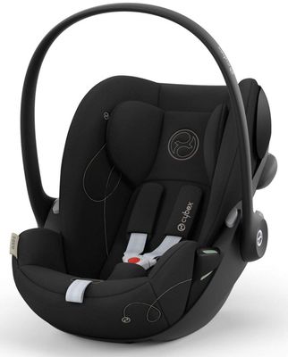 Cybex autokėdutė Cloud G i-Size 40-87cm, Moon Black, juoda