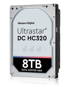 HDD|WESTERN DIGITAL ULTRASTAR|Ultrastar DC HC320|HUS728T8TALE6L4|8TB|SATA 3.0|256 MB|7200 rpm|3,5"|0B36404