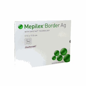 Mepilex Border Ag tvarstis 17,5 x 17,5 cm, N5