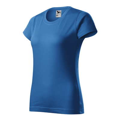 Moteriški Marškinėliai MALFINI Basic 134, Azure Blue