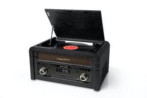 Patefonas Muse Turntable micro system MT-115W USB port, Bluetooth, CD player, Wireless connection, AUX in, FM radio,