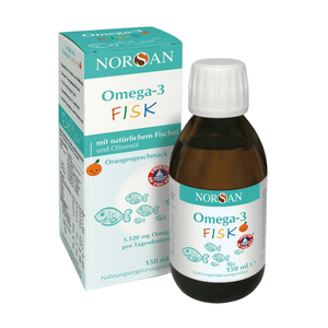 NORSAN OMEGA-3 FISK, apelsinų skonio žuvų taukai
