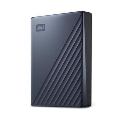 WD My Passport Ultra 4TB Blue USB-C/USB3.0 HDD 2.5inch Metal finish RTL portable extern