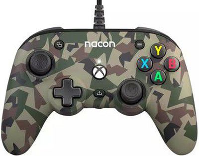 Nacon Pro Compact Xbox X/S  and  One laidinis valdiklis (Camo Green)