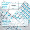 Royal Kludge RK96 White Wireless Mechanical Keyboard | 90%, Hot-swap, RGB, Brown Switches, US