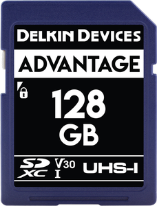 DELKIN SD ADVANTAGE 660X UHS-I U3 (V30) R90/W90 128GB