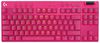 Logitech G Pro X TKL Lightspeed wireless pink mechanical keyboard | US, TACTILE SWITCHES