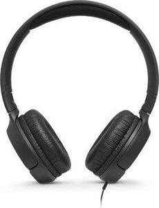 JBL Tune 500 On-Ear Headphones with Siri and Google Now - Black