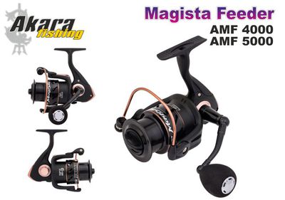 Beinercinė Ritė AKARA Magista Feeder MF 6000, Guoliai 5+1BB, Perdavimas 4,8:1, Max 9,5 kg