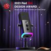 FIFINE AmpliGame AM8 Wired Microphone with RGB Lighting | USB/XLR