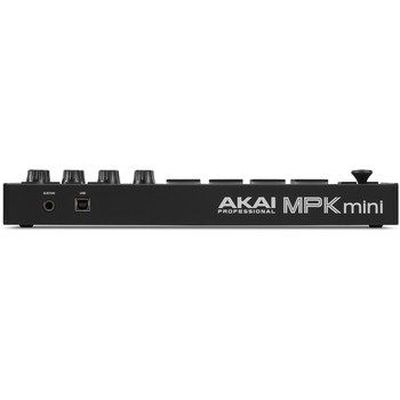 AKAI MPK Mini MK3 Valdymo klaviatūra Valdiklis MIDI USB Juoda