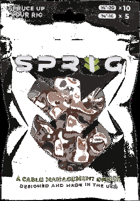 Sprig Red Value pack 10x 1/4” Sprigs + 5x 3/8” Big Sprigs