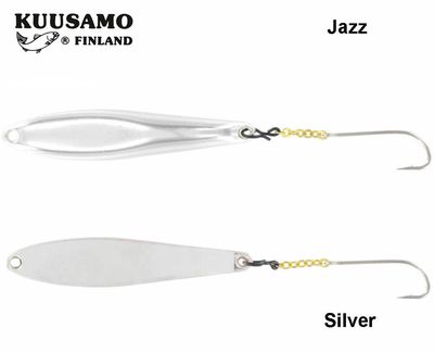 Žieminė blizgutė Kuusamo Jazz Silver 6.5 cm